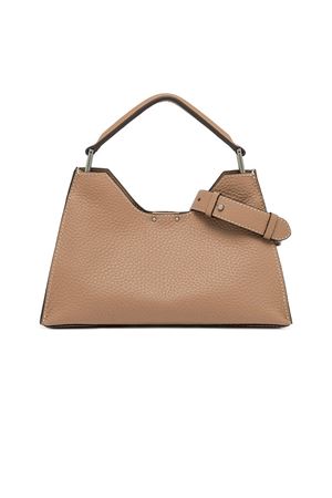 Borsa Aurora in pelle martellata grana maxi cipria GIANNI CHIARINI | BS12315RNGDBL5313